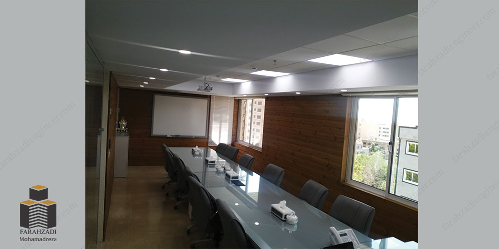 بازسازی اتاق جلسات مختلف گروه طرح و ساخت مهندس فرحزادی
