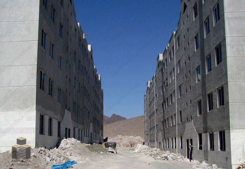 اجرای صفر تا صد ساخت و ساز خانه های مسکن مهر مهندس فرح زادی