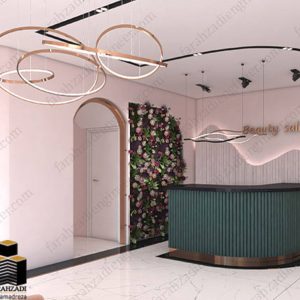 طراحی سالن زیبایی در فرمانیه مهندس فرحزادی