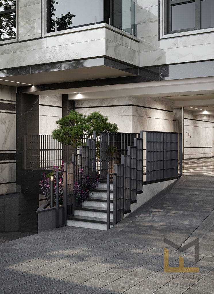طراحی اجرای نما | مهندس فرح زادی