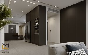 پروژه بازسازی واحد مسکونی فرمانیه سبک مدرن