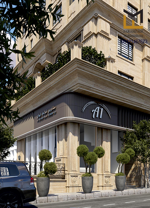 بازسازی واحد تجاری پاسداران | مهندس فرح زادی