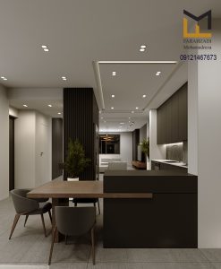 طراحی واحد مسکونی نیاوران | مهندس فرحزادی | 09121467673