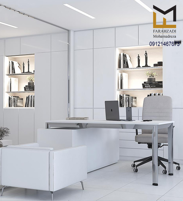 طراحی و بازسازی واحد اداری میرداماد | مهندس فرحزادی